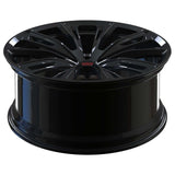 RVRN RV-MQ83 Corvette C8 forged wheels with multi spoke design, lightweight forged aluminum construction, and custom performance fitment.