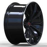 RVRN RV-MQ89 forged multi spoke wheels designed for McLaren 720S, featuring monoblock forged construction and performance-focused lightweight design