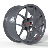 Custom forged Y spoke wheel design from RVRN Wheels featuring aggressive concavity and precision CNC machining