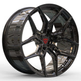 matte bronze custom wheels RVRN engineering detail forged aluminum lightweight strength optimization