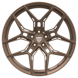 Forged Y spoke wheel machining detail from RVRN RV-MR616 custom wheel series