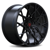RVRN RV-MR625 forged mesh wheel for Audi A6 in black finish, custom lightweight performance wheel design