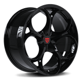 RVRN RV-MS016 forged corvette wheels engineered for lightweight performance and strength