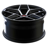 Precision machined Y spoke forged wheel design from RVRN engineered for strength and reduced weight