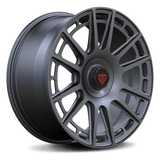 RVRN RV-MS505 forged multi spoke Audi RS5 wheels in gunmetal with a refined performance-focused design