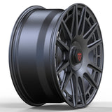 RVRN RV-MS505 forged multi spoke Porsche 911 wheels in gunmetal with a clean profile and custom forged construction