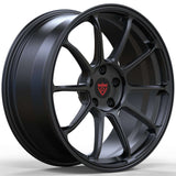 RVRN RV-MS62 lightweight forged wheels for Tesla Model Y featuring precision multi spoke design and all gunmetal finish