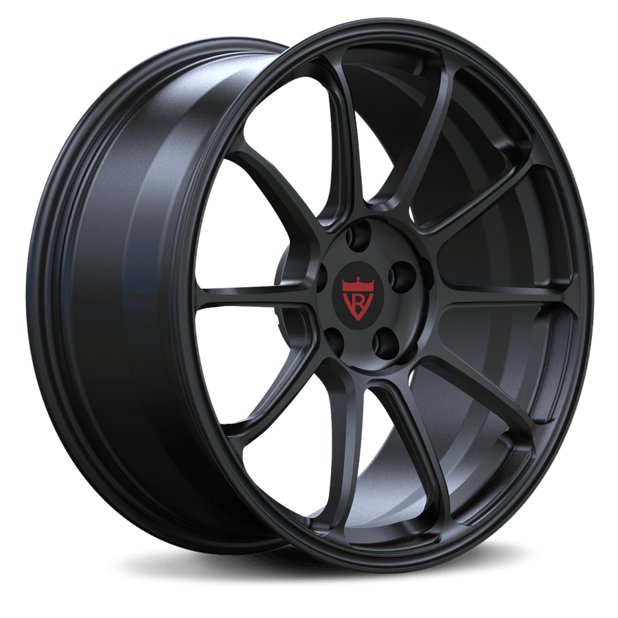 RVRN RV-MS62 custom forged Tesla multi spoke wheels in all gunmetal finish designed for lightweight Tesla performance applications