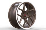 Lexus GX custom forged wheels Y spoke bronze white durable SUV wheel design