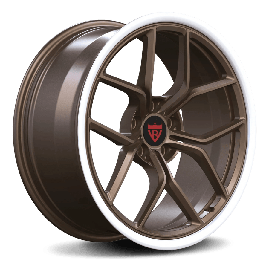 RVRN RV-MT063 Toyota wheels Y spoke forged design bronze white custom rims for Toyota Camry performance build