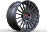 Lexus SUV forged wheels multi spoke gray lightweight aftermarket design