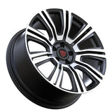 RVRN RV-MT082 Lexus compatible multi spoke forged wheel black polished custom lightweight performance