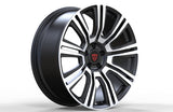 RVRN RV-MT082 Toyota Tundra forged wheels multi spoke black polished load-rated performance wheels