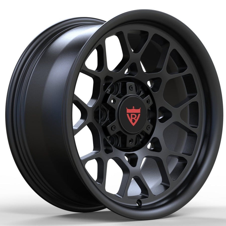 RVRN Wheels RV-MT113 black forged Toyota RAV4 rims featuring lightweight performance wheel engineering