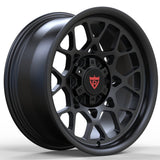 RVRN Wheels RV-MT113 black forged Toyota RAV4 rims featuring lightweight performance wheel engineering