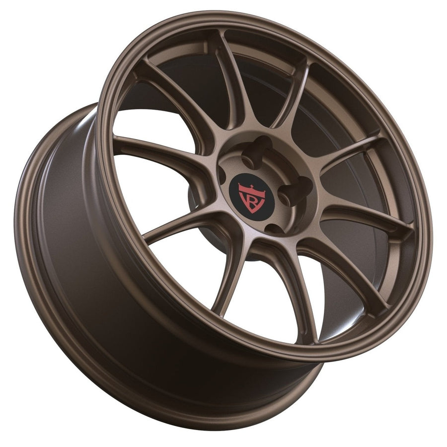 RVRN custom forged multi spoke wheels for Lexus and Toyota bronze lightweight performance wheels