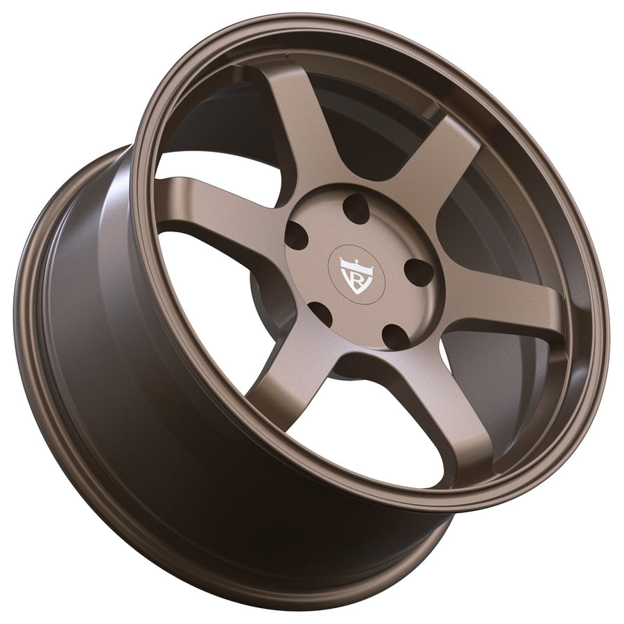 RV-MT275 brown forged jdm wheels performance lightweight design