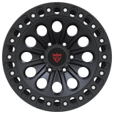 RVRN RV-MT352 matte black forged concave wheel for Lexus GX 550 applications, featuring a refined concave profile, understated styling, and customizable sizing for premium SUV builds.