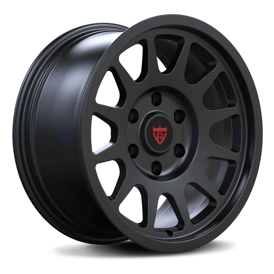 RVRN RV-MT91 custom forged 6 lug Toyota Supra wheels in Gunmetal with lightweight performance wheel design