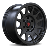RVRN RV-MT91 custom forged 6 lug Toyota Supra wheels in Gunmetal with lightweight performance wheel design