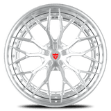 RVRN RV-RS01 Porsche 911 Turbo S inspired chrome forged Y spoke wheel featuring custom concave performance design