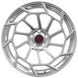 custom Tesla multi spoke wheels forged for high performance and lightweight driving