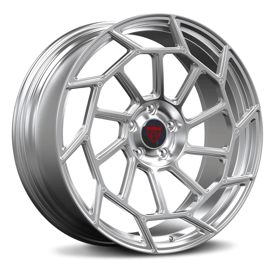 RVRN RV-S3 Tesla wheels brushed multi spoke forged lightweight design