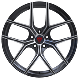 Performance Tesla wheels RV-S4 Y spoke forged construction in gunmetal finish