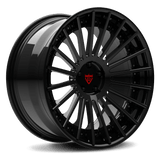 RV-TR66: CUSTOM FORGED 2-PIECE CUSTOM BLACK WHEELS SERIES