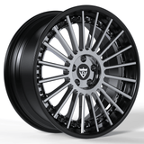 RVRN RV-TR66 forged multi spoke wheels for Corvette C8 with custom offset options, 2-piece forged technology and high performance fitment.