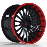 RVRN RV-TR66 custom forged multi spoke wheel with lightweight performance engineering and aggressive concavity
