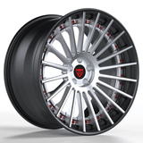 RVRN RV-TR66 custom forged multi spoke wheels for Mercedes-Benz performance vehicles with premium construction and personalized wheel design options.