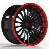RVRN RV-TR66 custom forged multi spoke wheels for Porsche 911 featuring precision engineering, lightweight structure and track-inspired performance design.