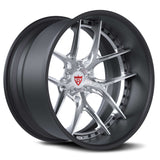 RVRN step lip deep dish wheels custom forged deep concave wheels with enhanced brake clearance