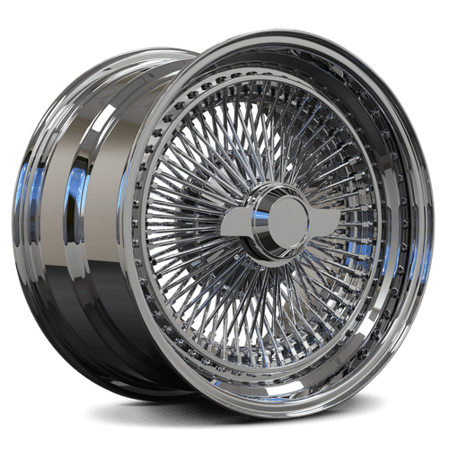CUSTOM OLD SCHOOL& CLASSIC WIRE WHEELS: DR90 FORGED 2-PIECE-1990 Corvette Chrome Rims 
