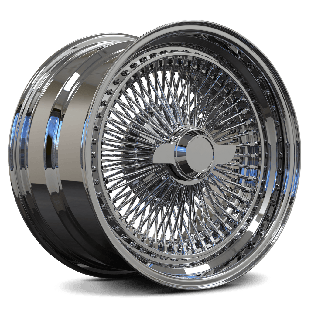 Custom Forged Wire Rims | RV-DR90 2-Piece Wire Wheels – RVRN WHEELS
