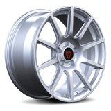 RVRN RV-MS191 forged multi spoke Subaru wheel pearl white custom design for WRX STI performance build