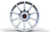 Subaru rims RV-MS191 multi spoke forged wheel in pearl white high performance custom setup