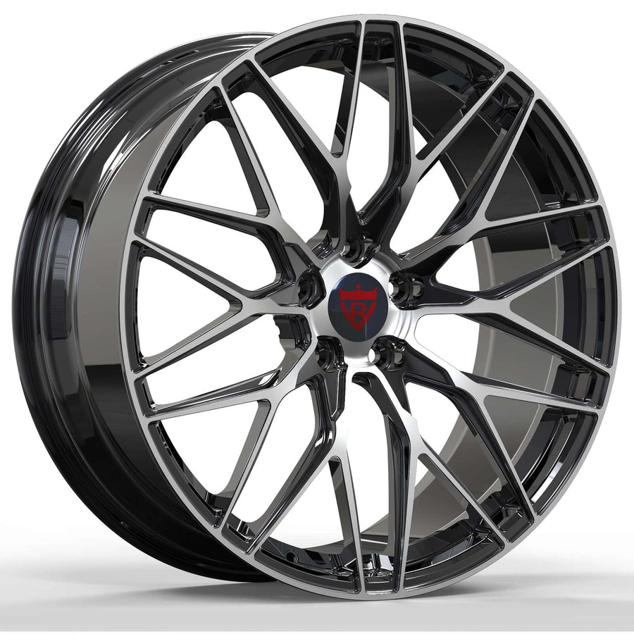 RV-MS6 multi spoke forged wheels custom Tesla wheels precision engineered
