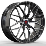 RV-MS6 multi spoke forged wheels custom Tesla wheels precision engineered