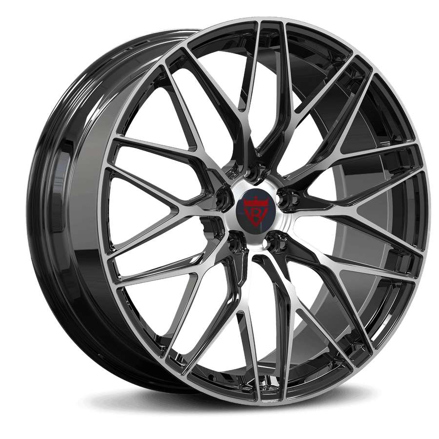 RVRN custom forged Tesla wheels RV-MS6 multi spoke lightweight performance design