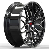 performance multi spoke wheels for Tesla engineered with forged construction