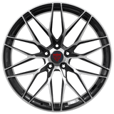 Tesla forged wheels RV-MS6 multi spoke design engineered for performance and strength