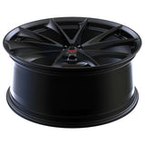 Lightweight performance Tesla wheels multi spoke forged construction gunmetal finish