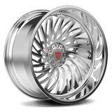 RV-M028 : CUSTOM FORGED MONOBLOCK DEEP DISH WHEELS.